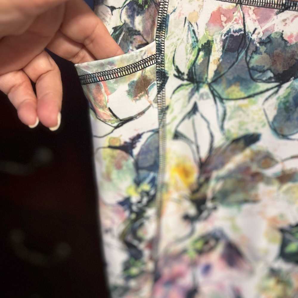 RBX Floral Patterned Leggings - Picture 3 of 10